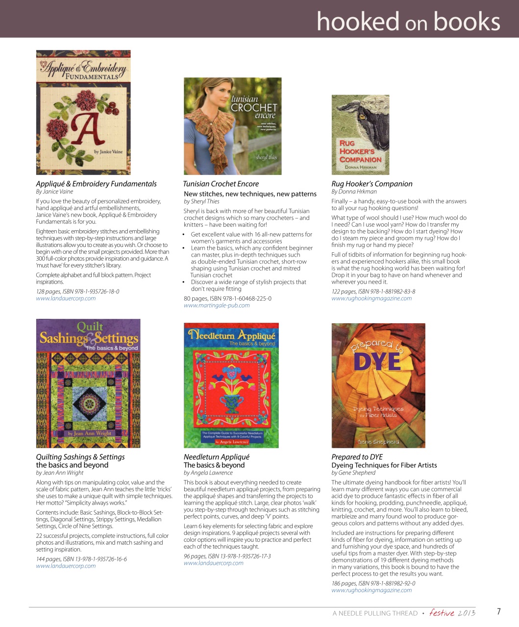 A Needle Pulling Thread Preview Pages