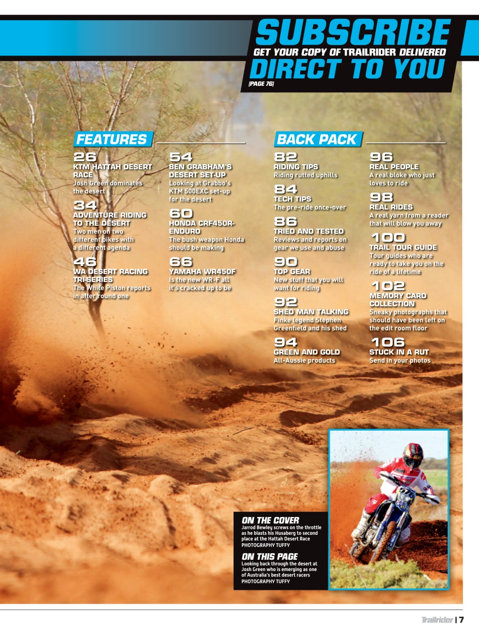 Trailrider Preview Pages