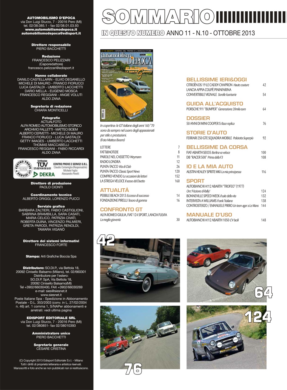 Automobilismo d'Epoca Preview Pages