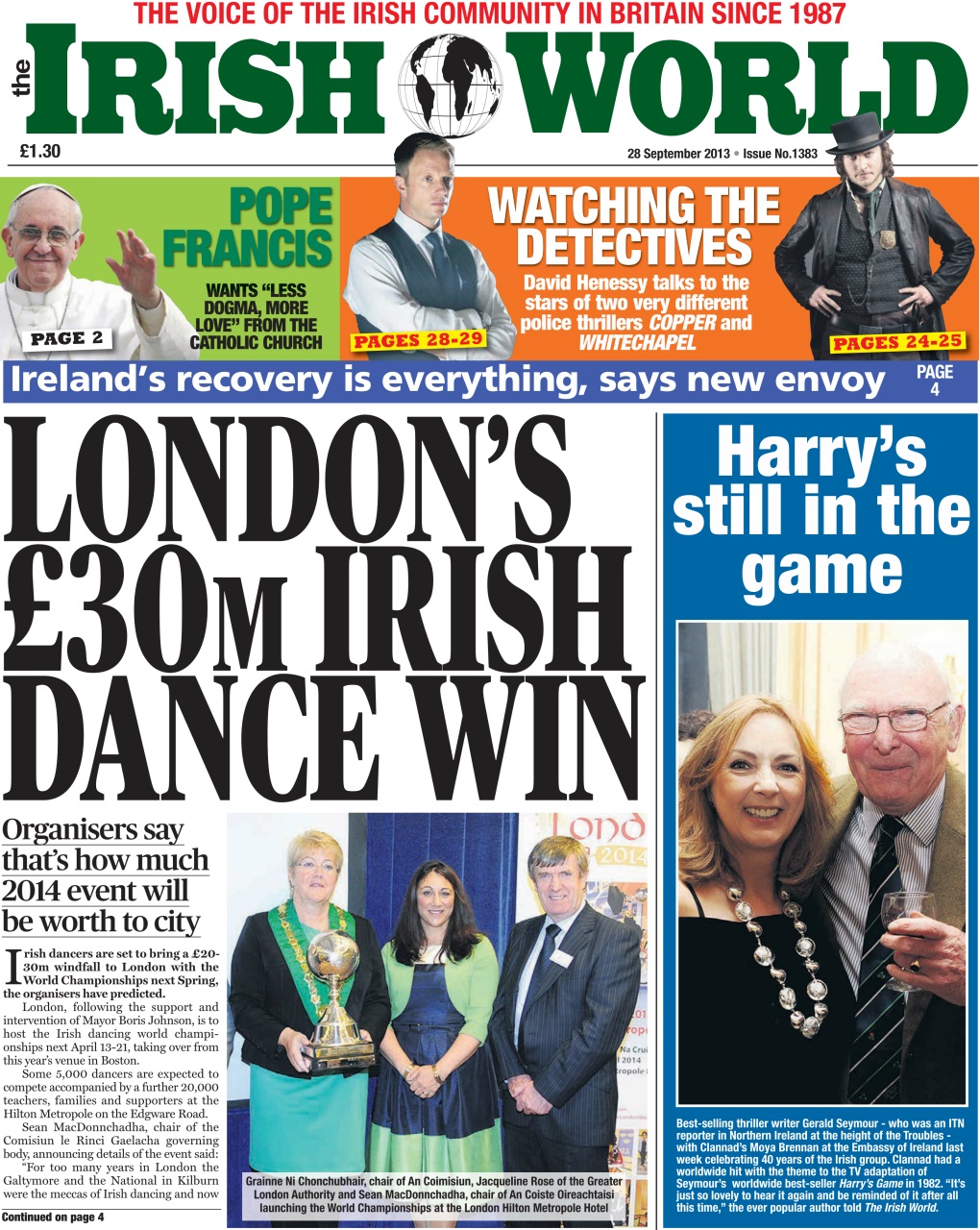 Irish World Preview Pages