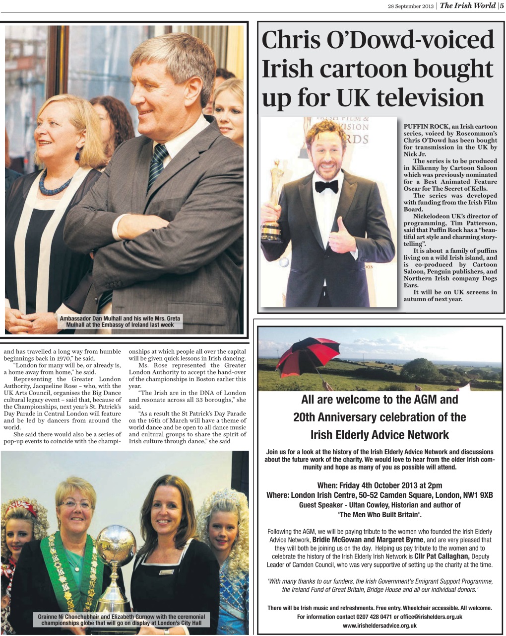 Irish World Preview Pages