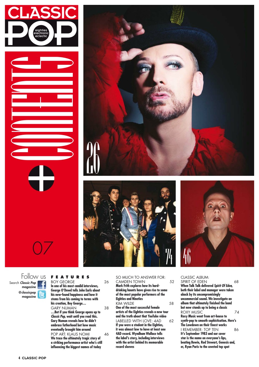 Classic Pop Preview Pages