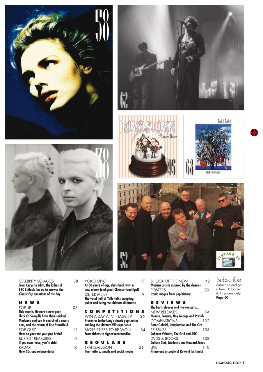 Classic Pop Preview Pages