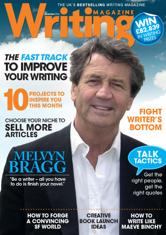 Writing Magazine issue November 2013