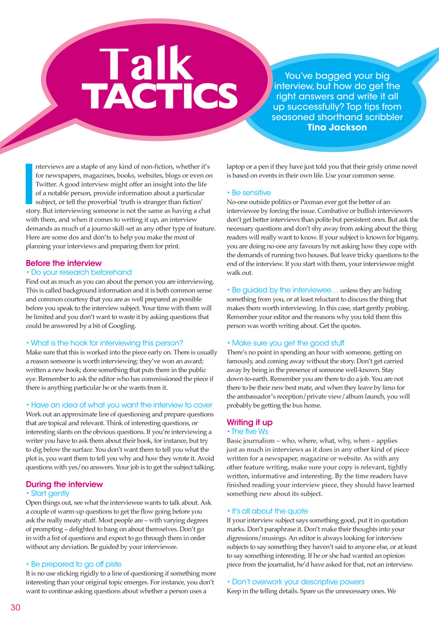 Writing Magazine Preview Pages