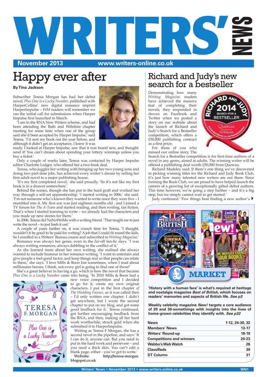 Writing Magazine Preview Pages