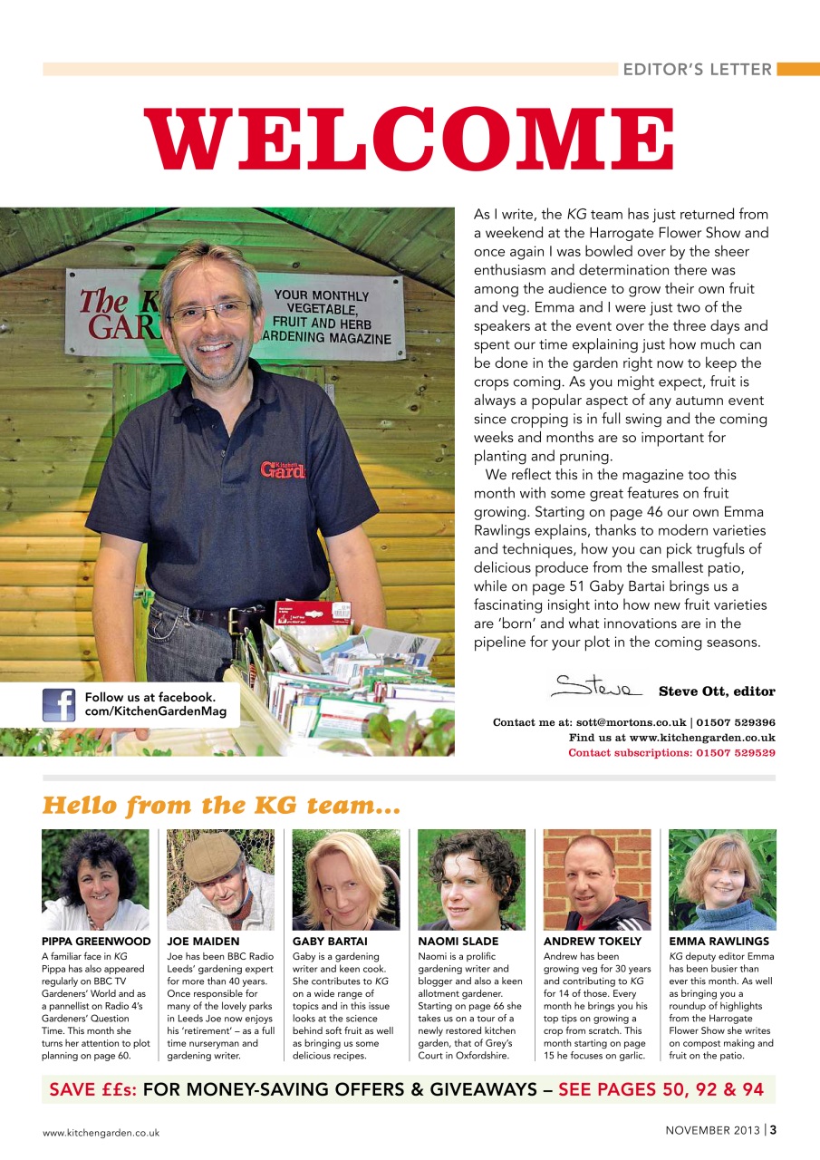 Kitchen Garden Magazine Preview Pages