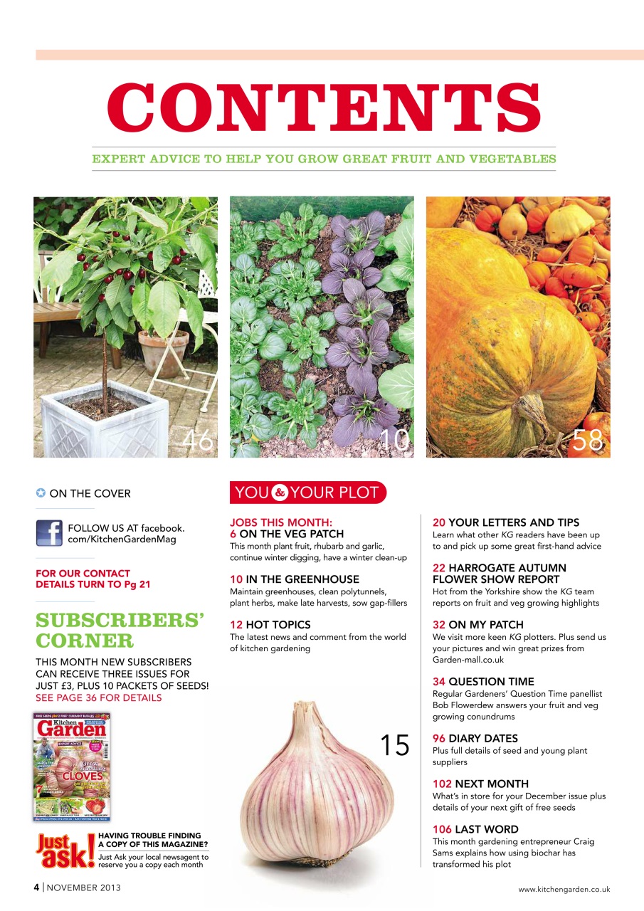 Kitchen Garden Magazine Preview Pages
