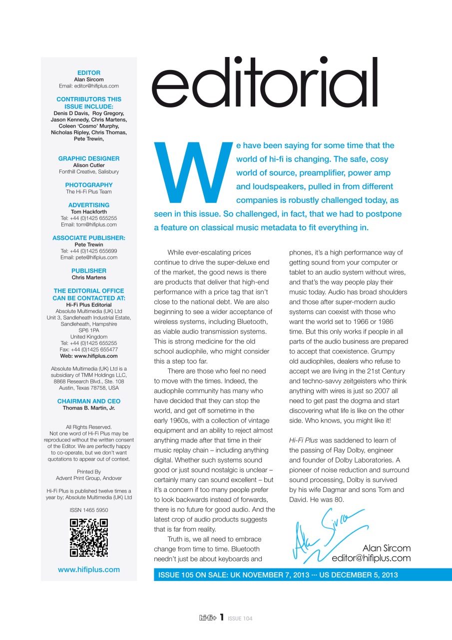 hi-fi+ Global Network Preview Pages