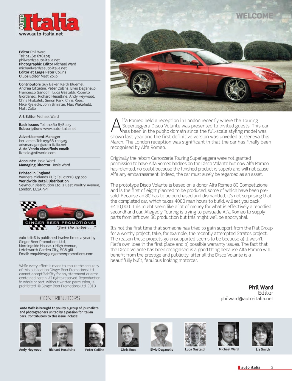 AutoItalia Magazine Preview Pages