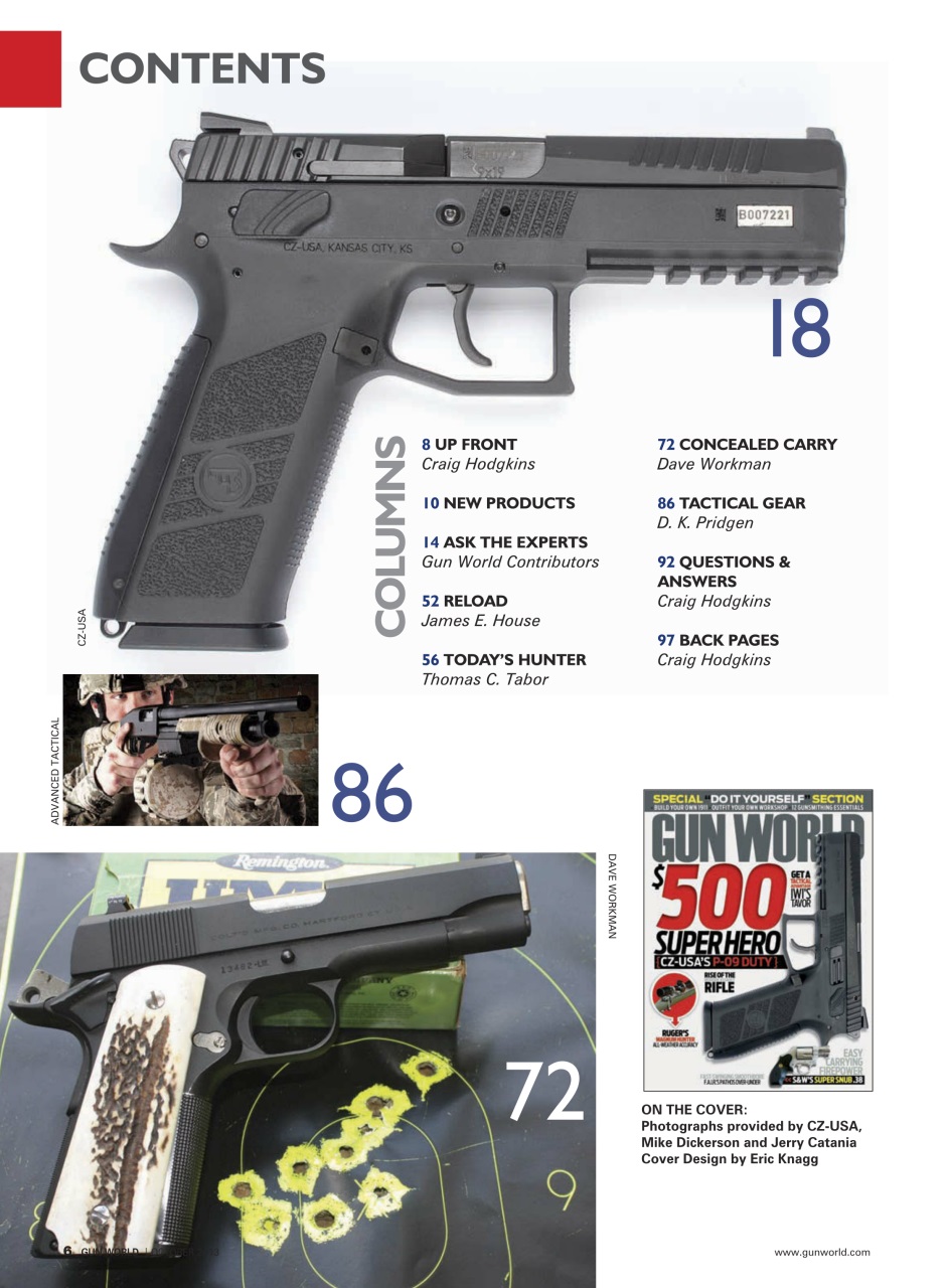 Gun World Preview Pages