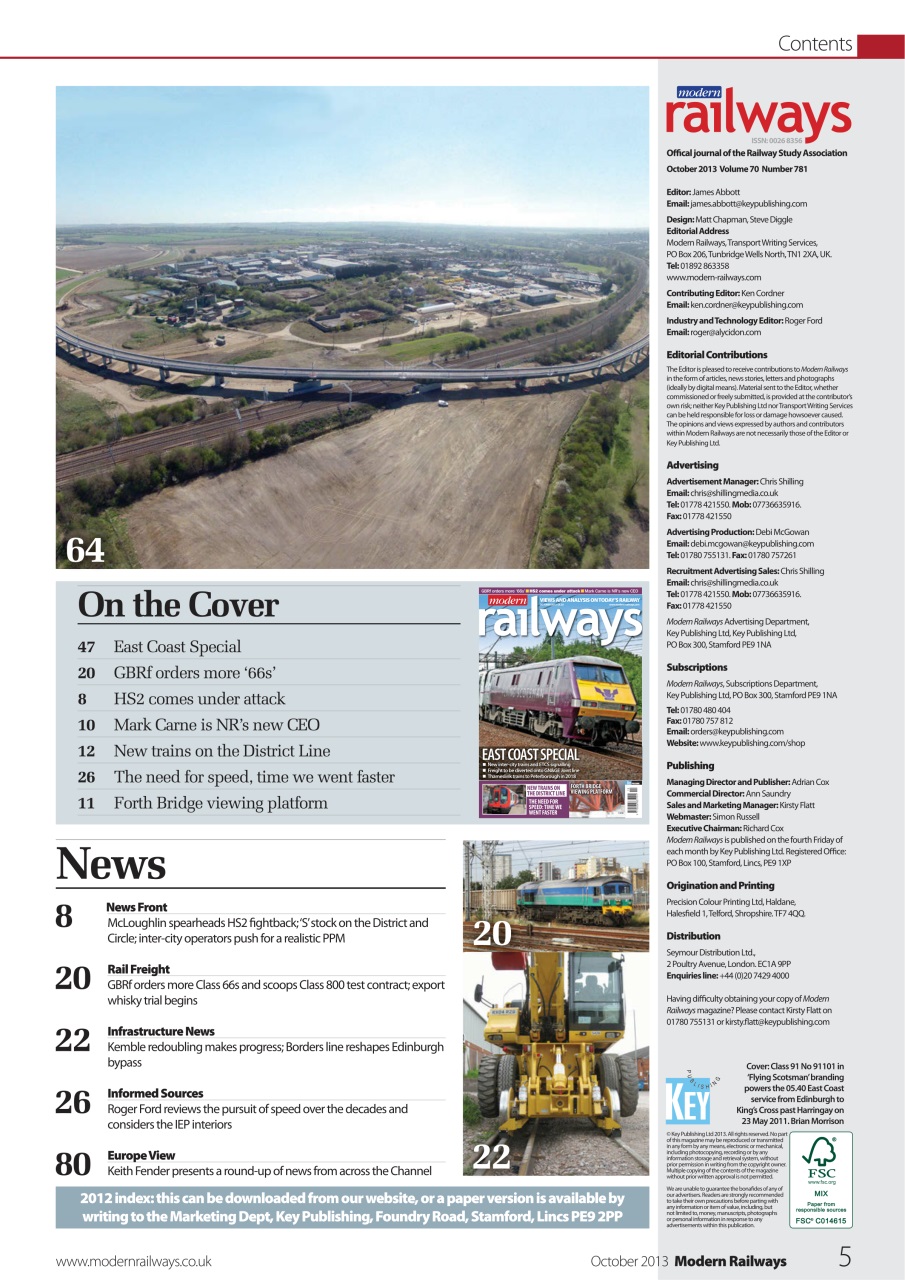 Modern Railways Preview Pages