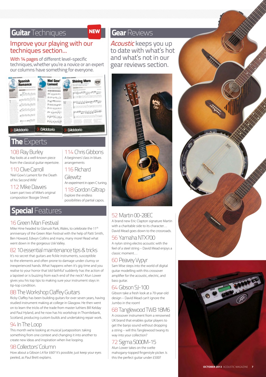 Acoustic Preview Pages