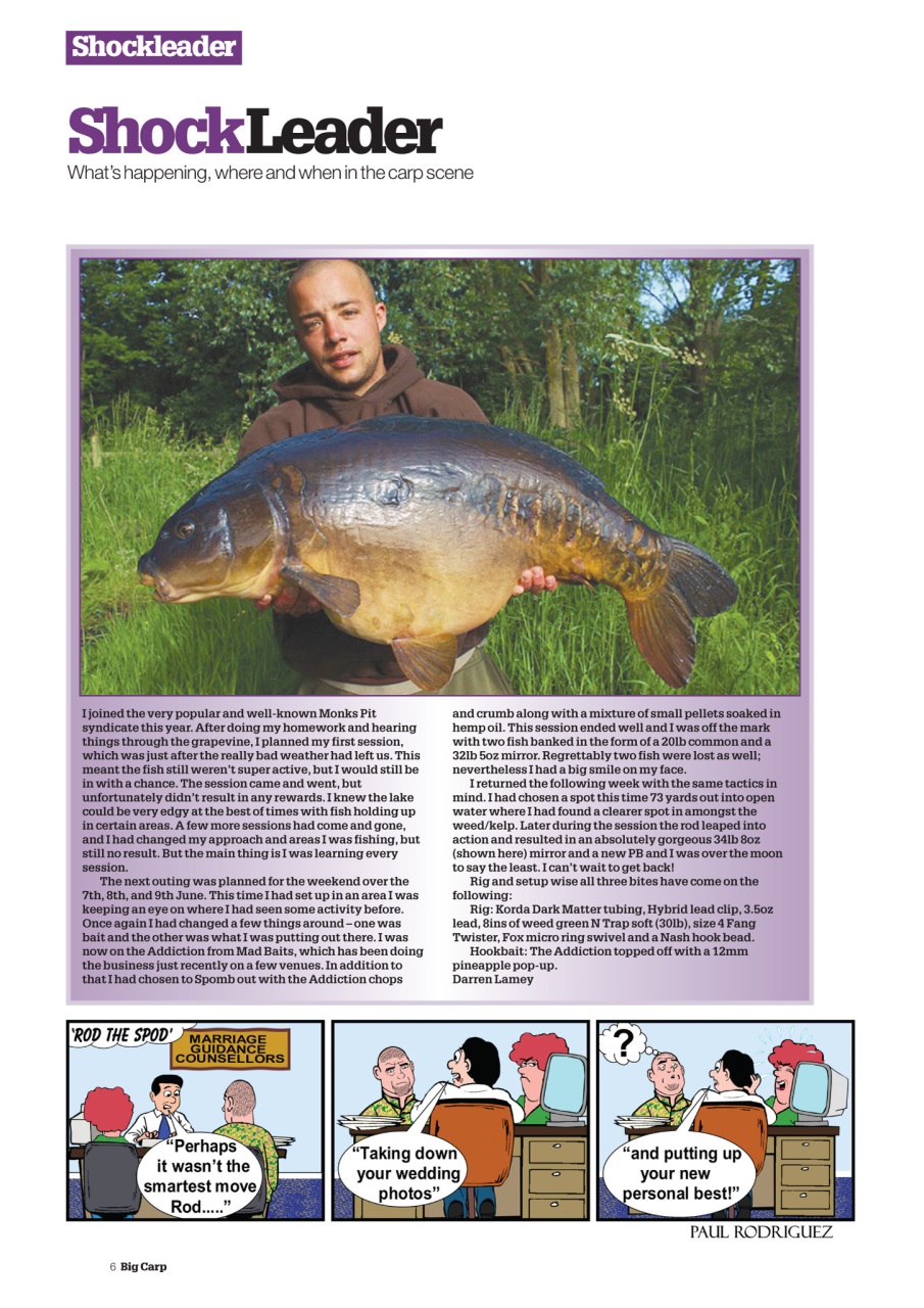 Big Carp Magazine Preview Pages