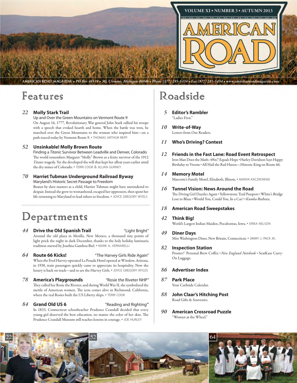 American Road Preview Pages