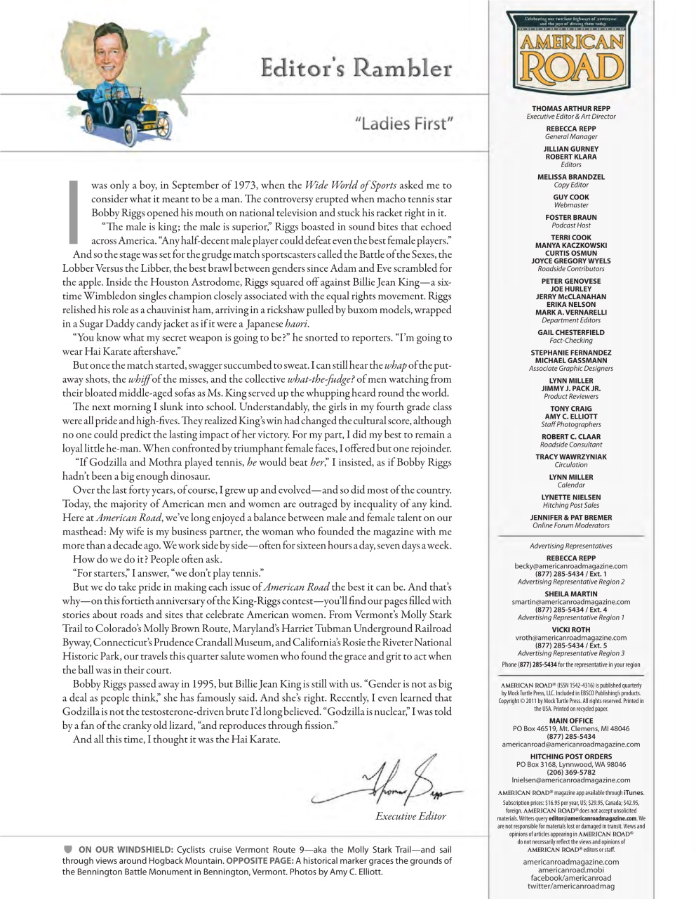 American Road Preview Pages