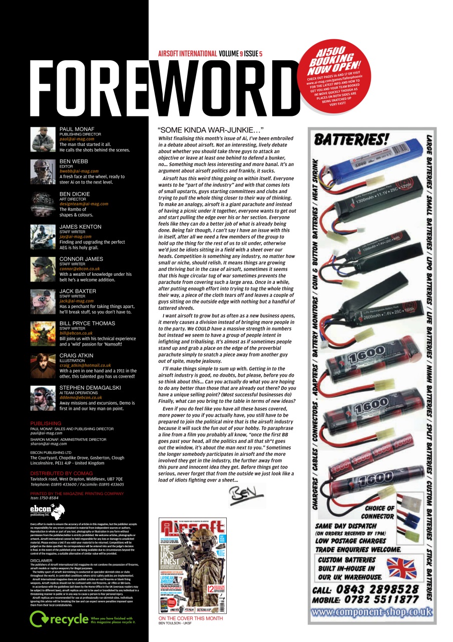 Airsoft International Preview Pages