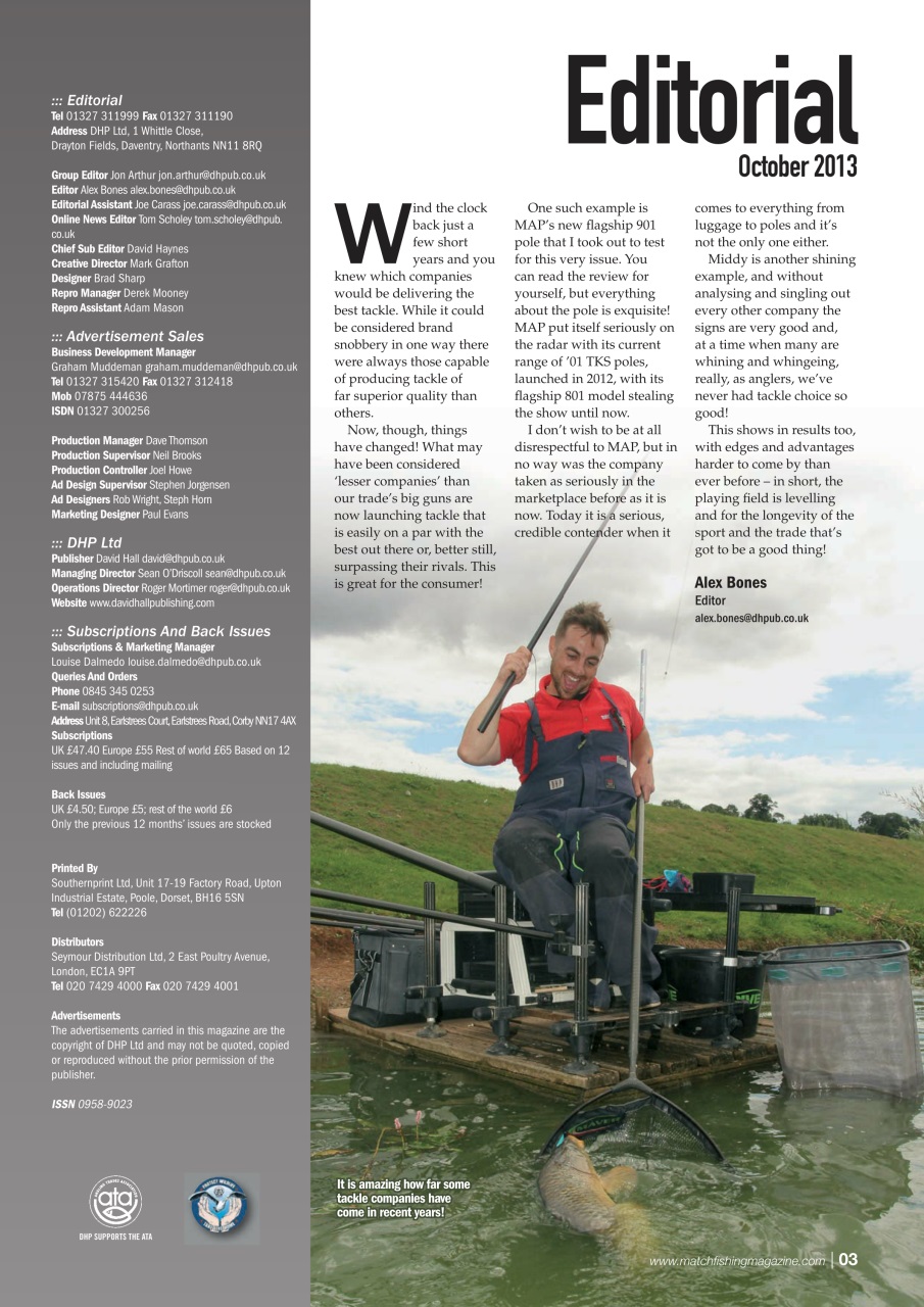 Match Fishing Preview Pages