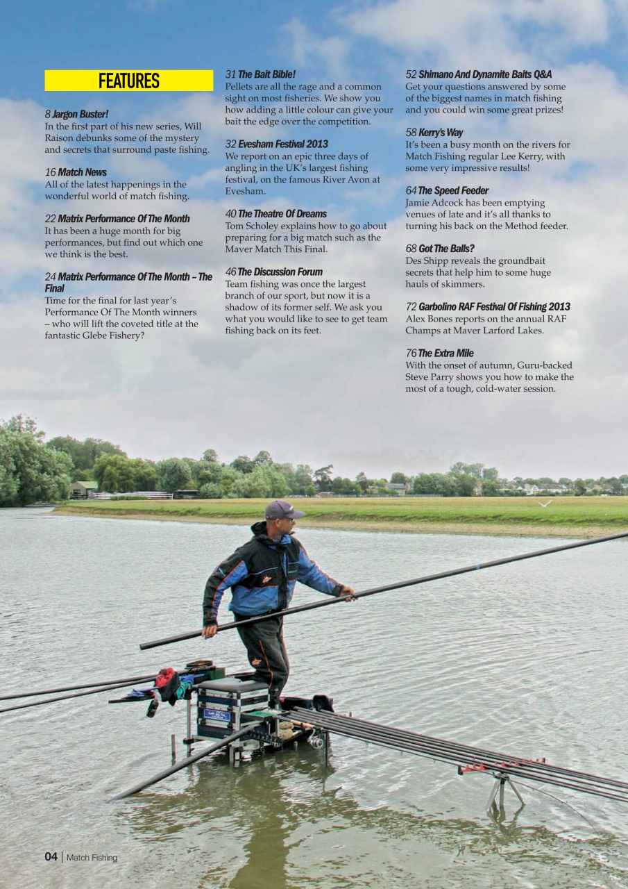 Match Fishing Preview Pages
