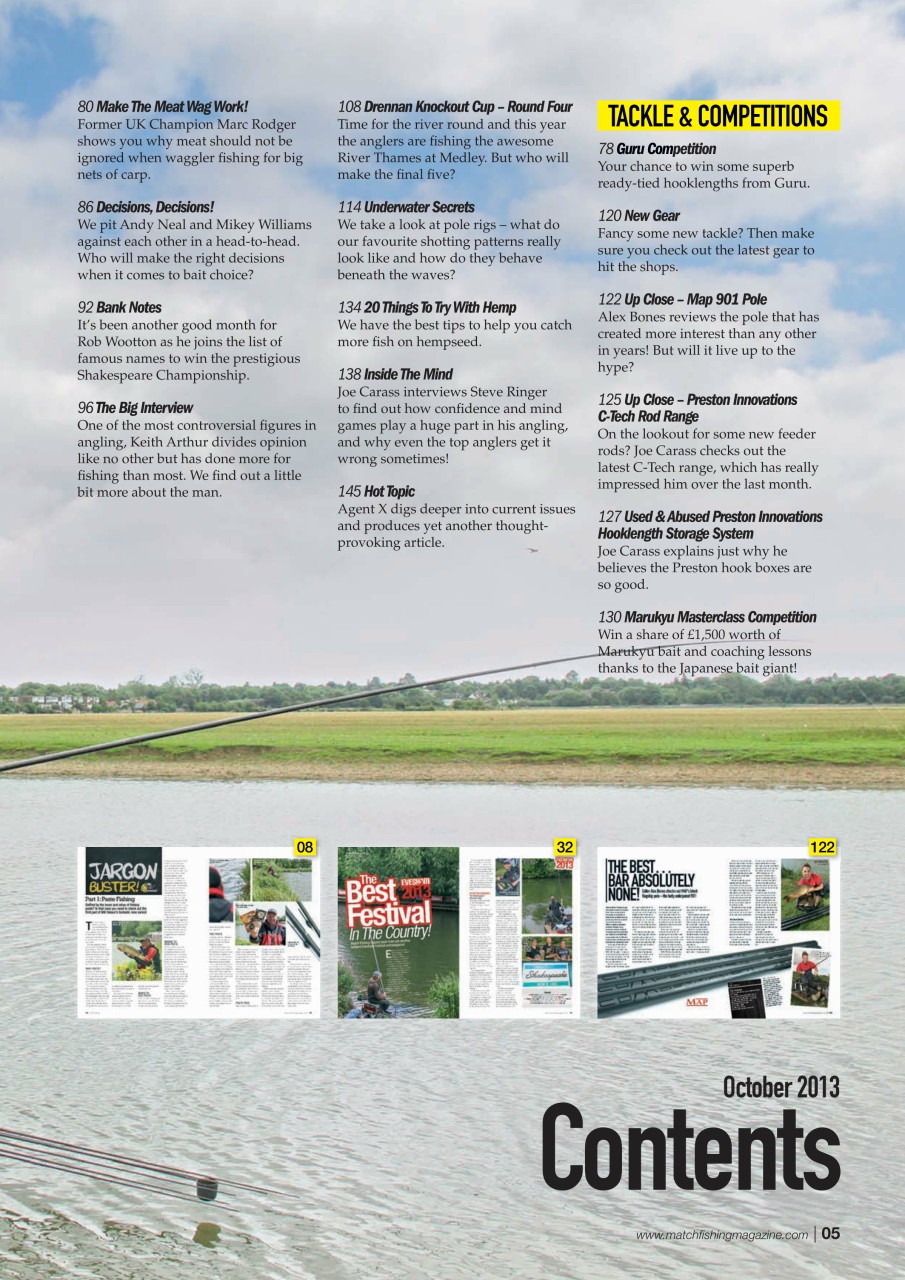 Match Fishing Preview Pages