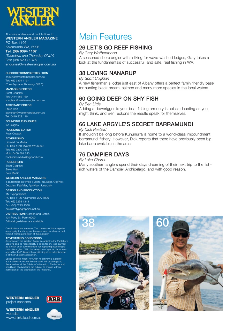 Western Angler Preview Pages