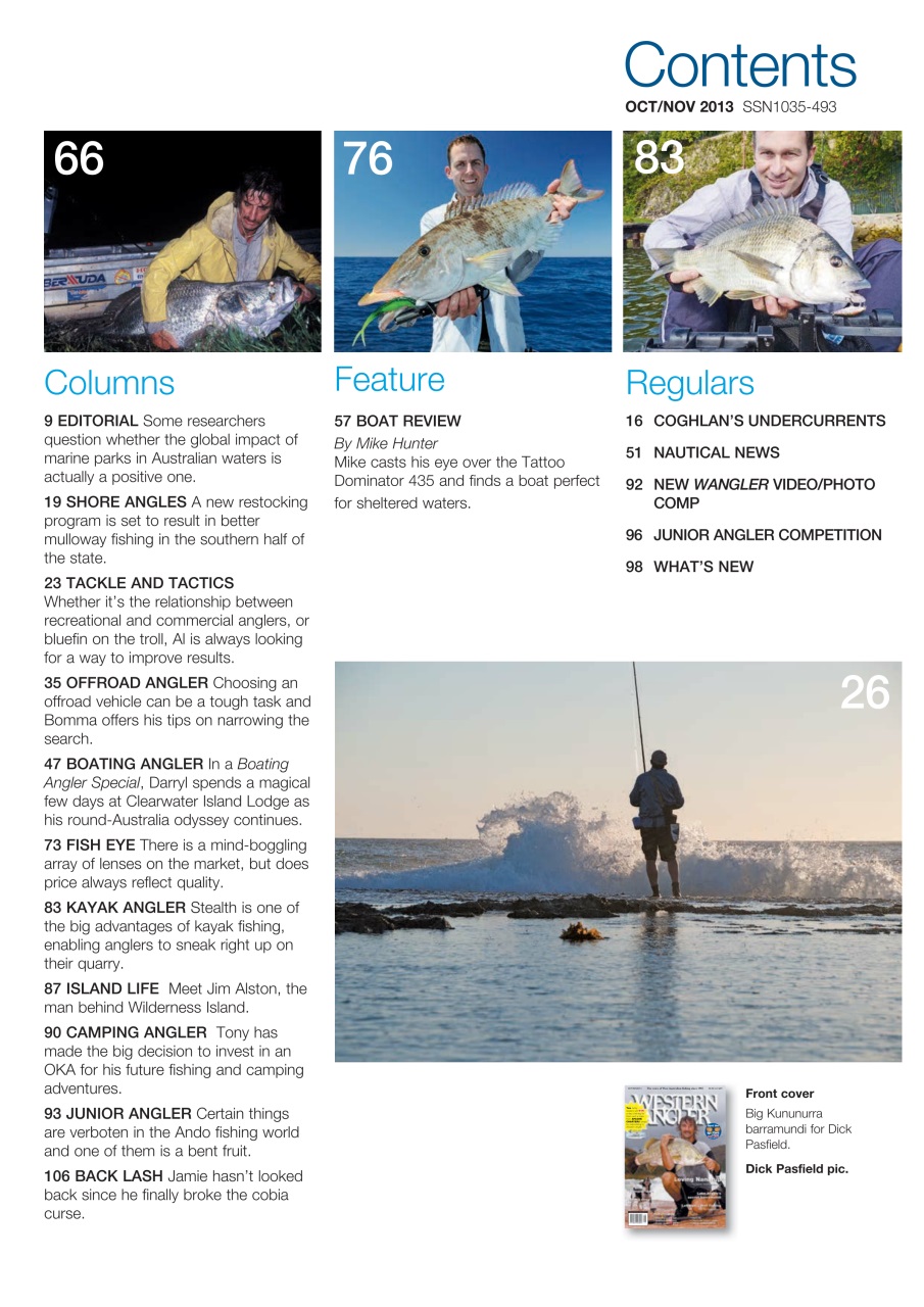 Western Angler Preview Pages