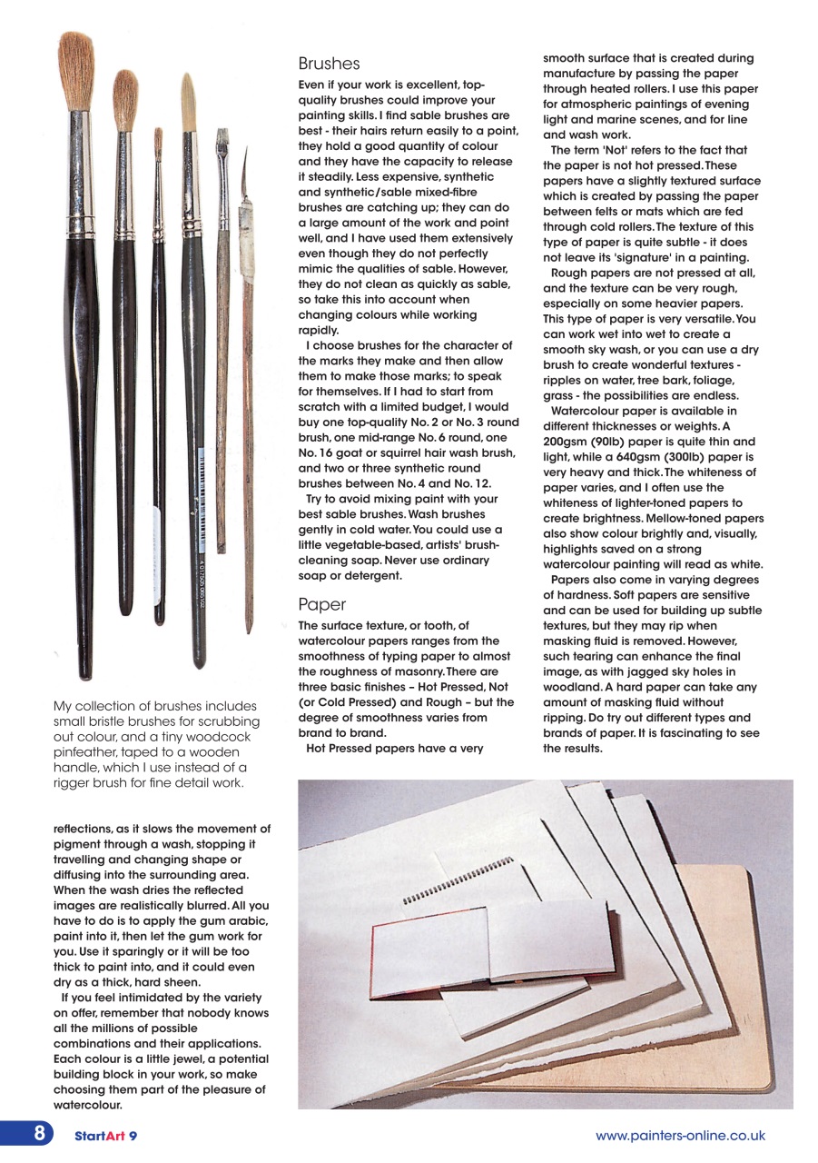 Leisure Painter & The Artist Preview Pages