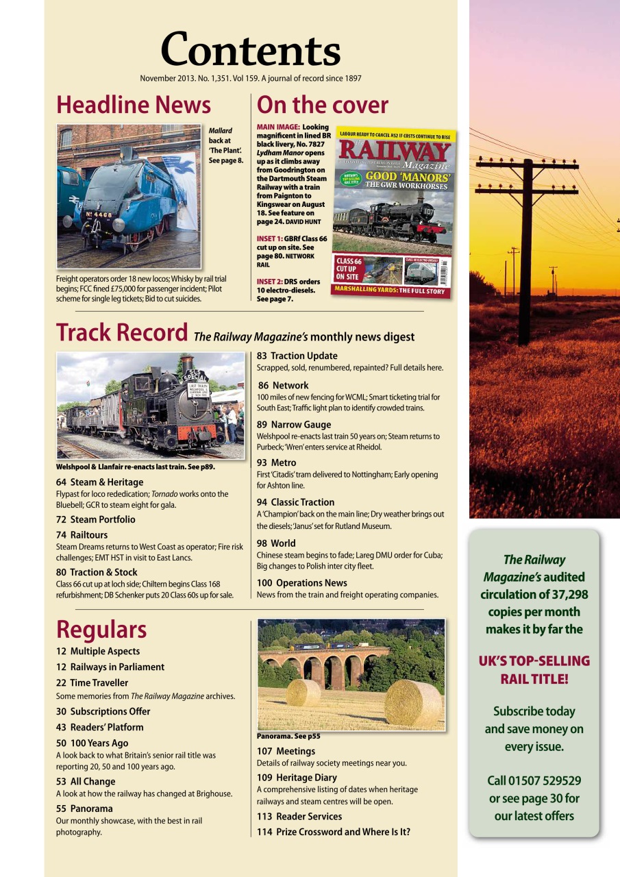 Railway Magazine Preview Pages