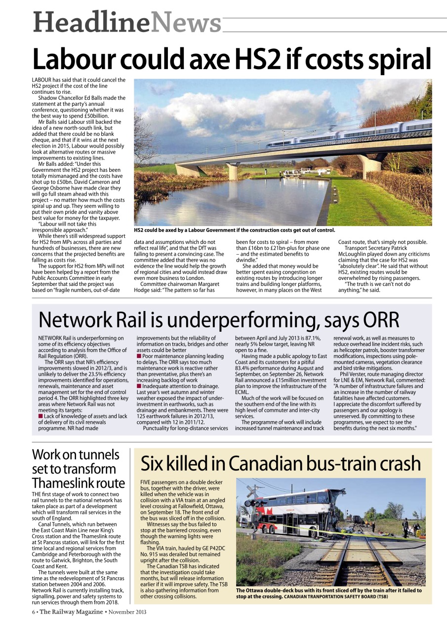 Railway Magazine Preview Pages