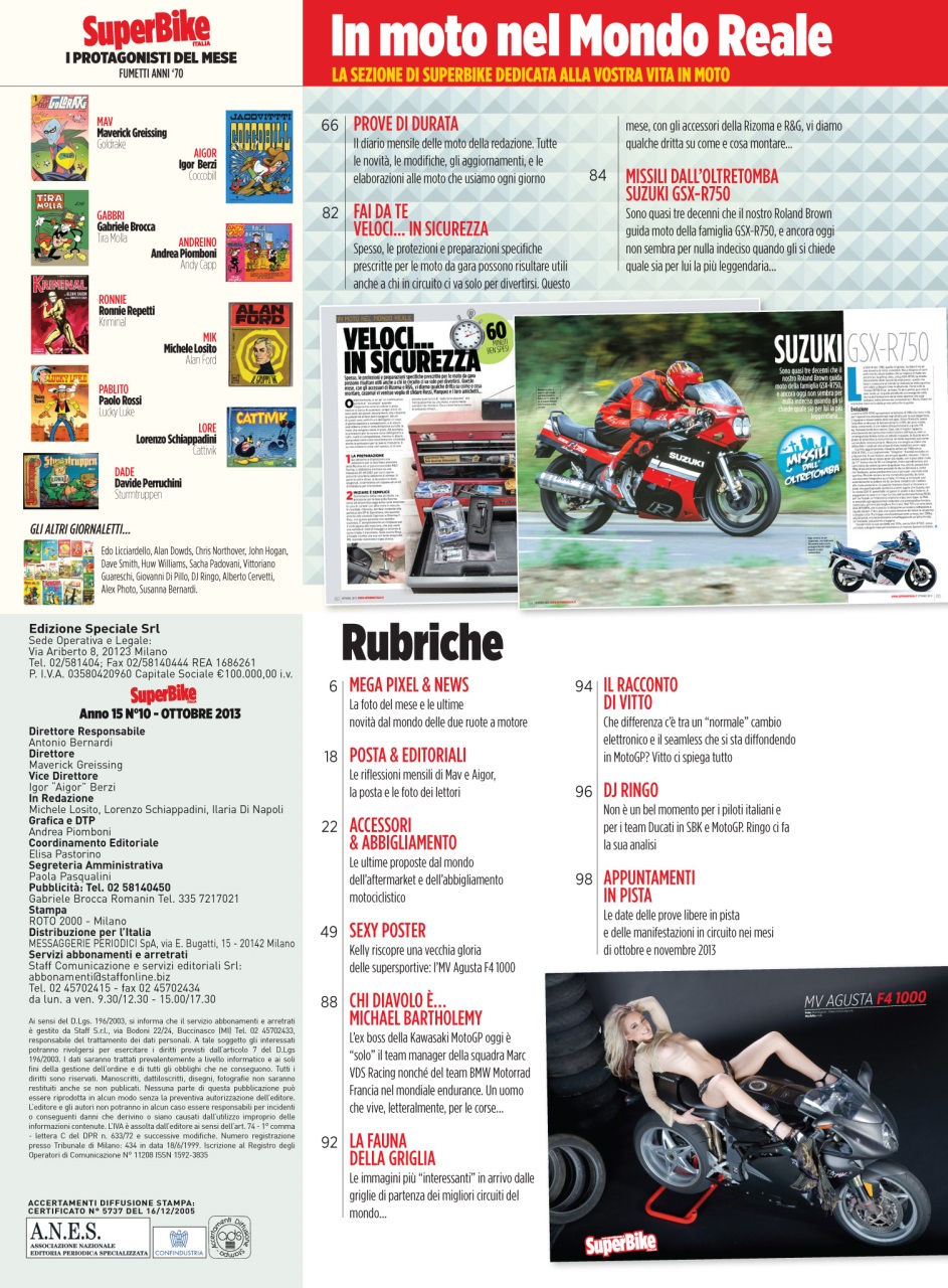 Superbike Italia Preview Pages