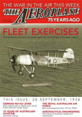 Aeroplane Weekly - The War in the Air 75 years ago issue *2 Fleet Exercises