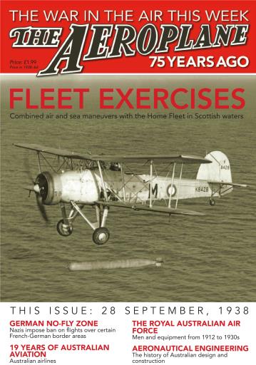 Aeroplane Weekly - The War in the Air 75 years ago issue 