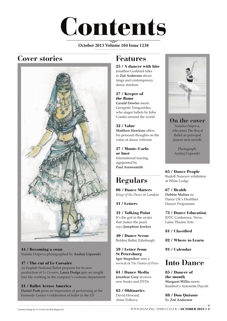 Dancing Times Preview Pages