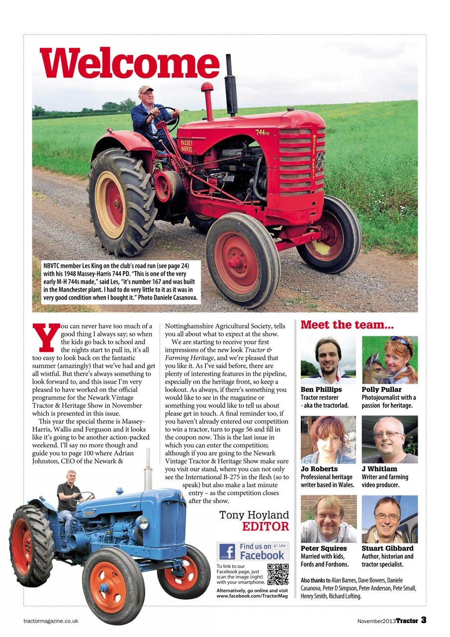 Tractor & Farming Heritage Magazine Preview Pages