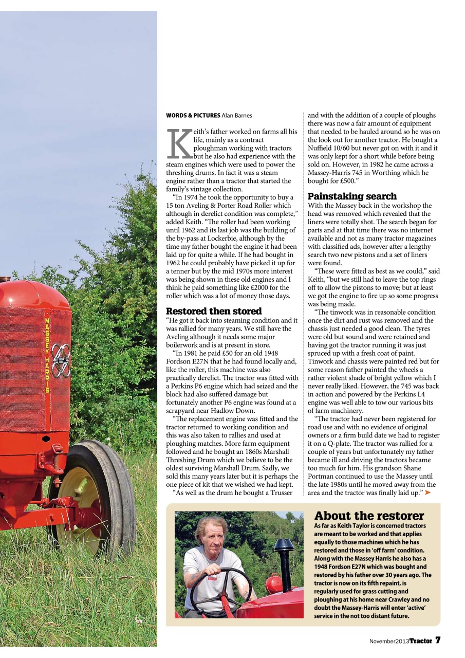 Tractor & Farming Heritage Magazine Preview Pages