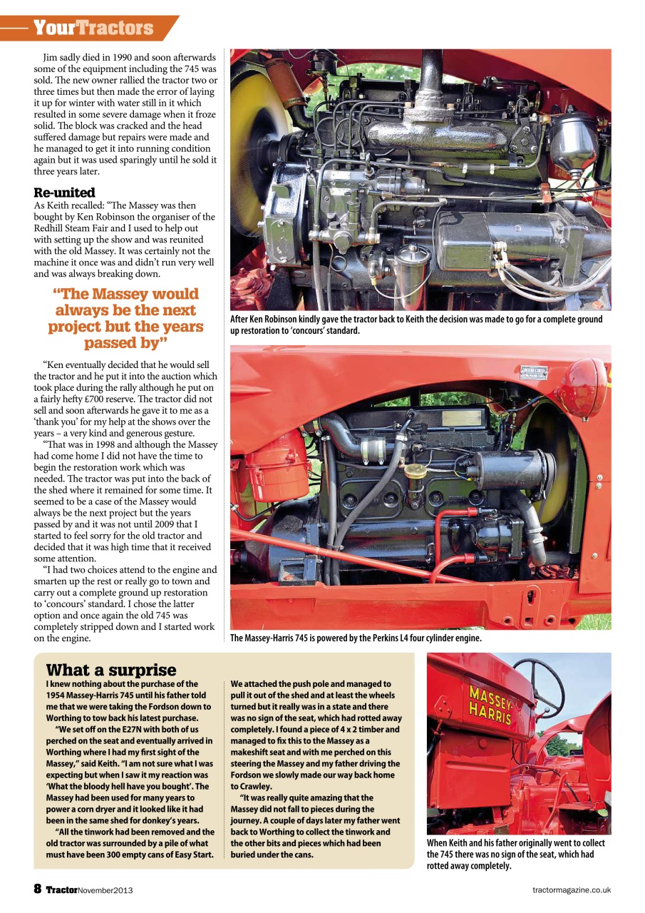 Tractor & Farming Heritage Magazine Preview Pages