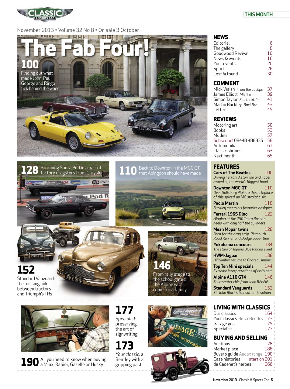 Classic & Sports Car Preview Pages
