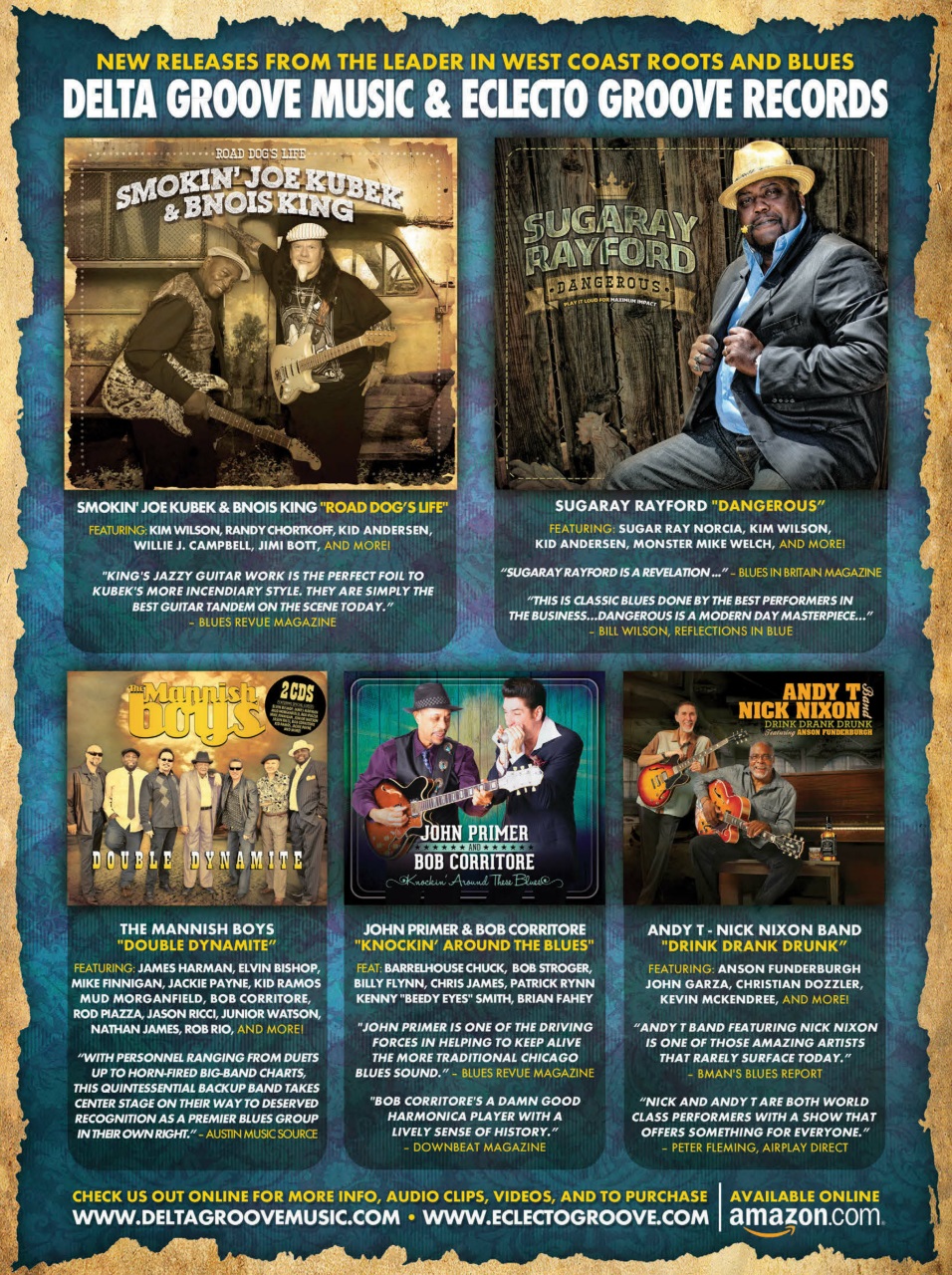 Living Blues Preview Pages