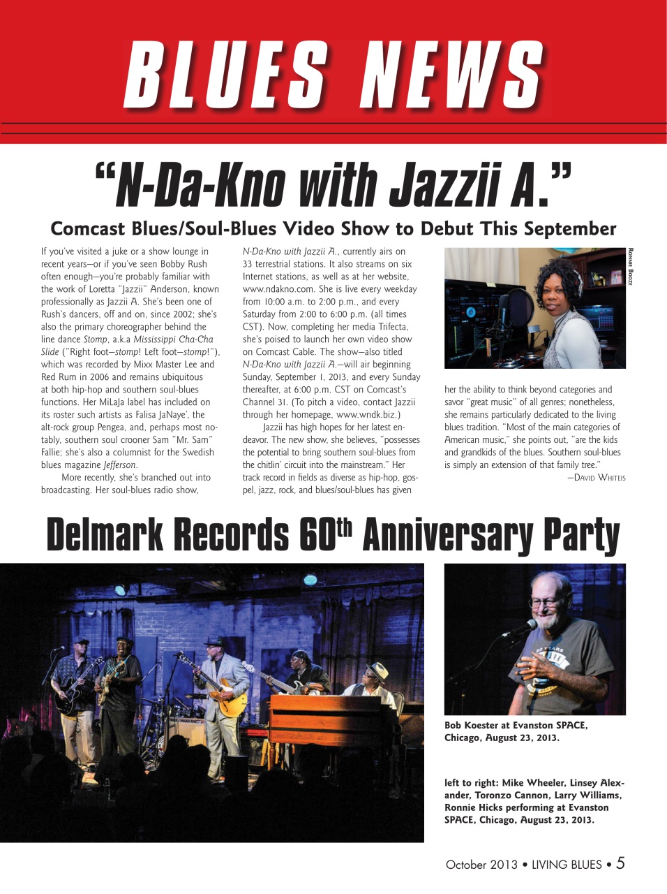 Living Blues Preview Pages