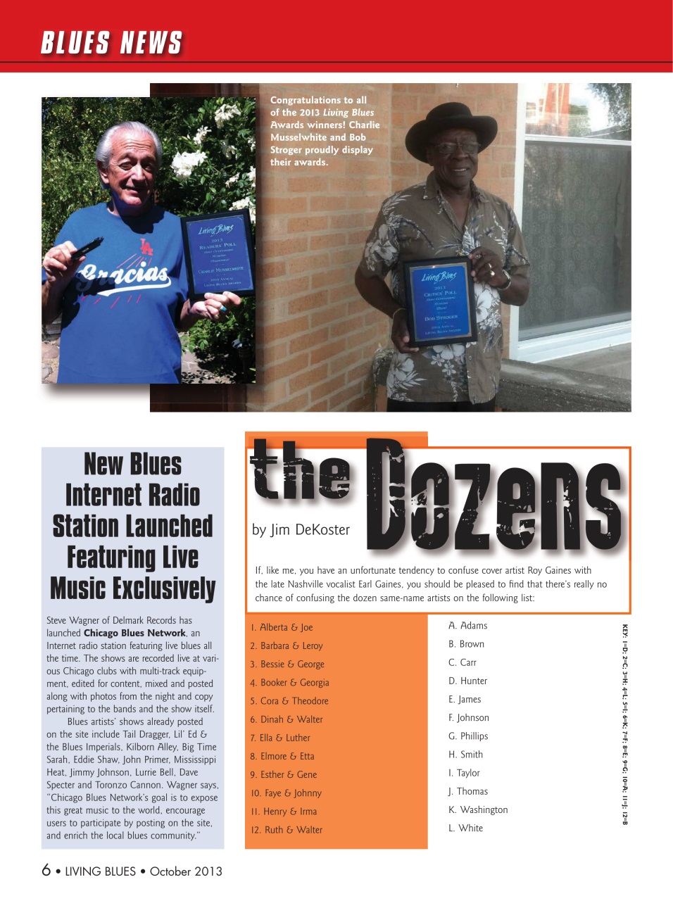 Living Blues Preview Pages