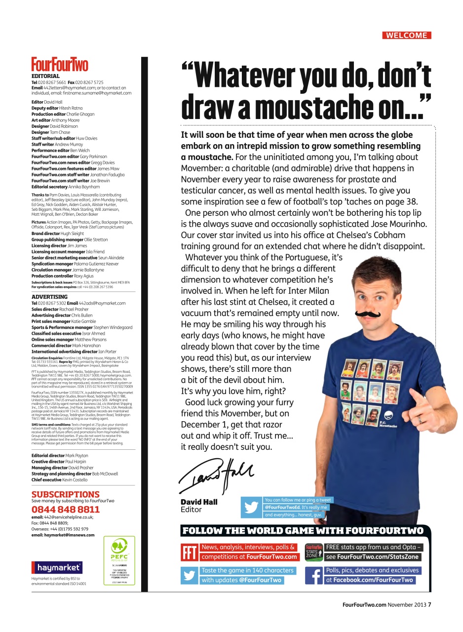 FourFourTwo Preview Pages