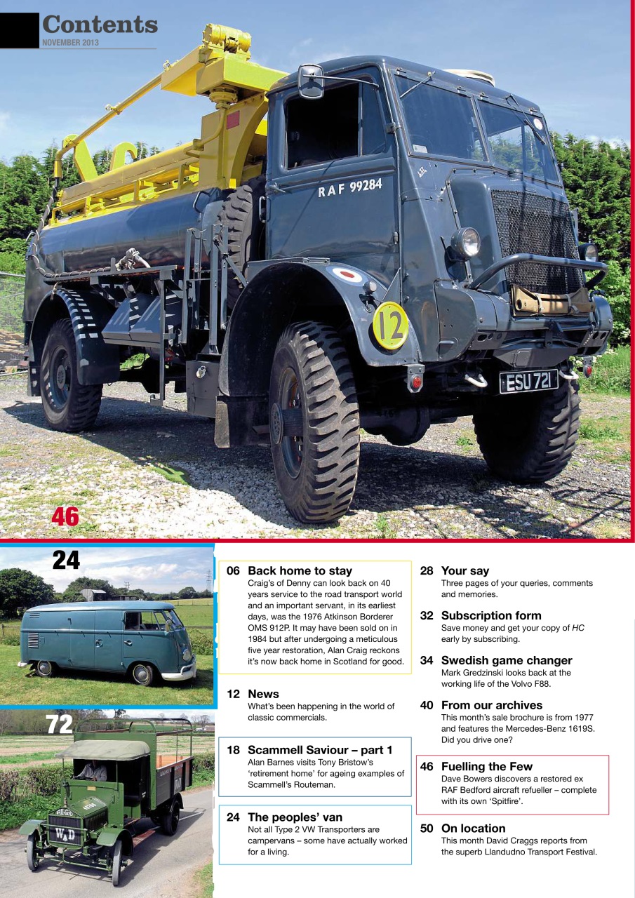 Heritage Commercials Magazine Preview Pages