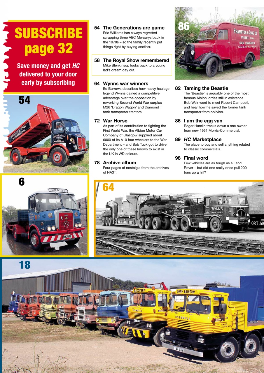 Heritage Commercials Magazine Preview Pages