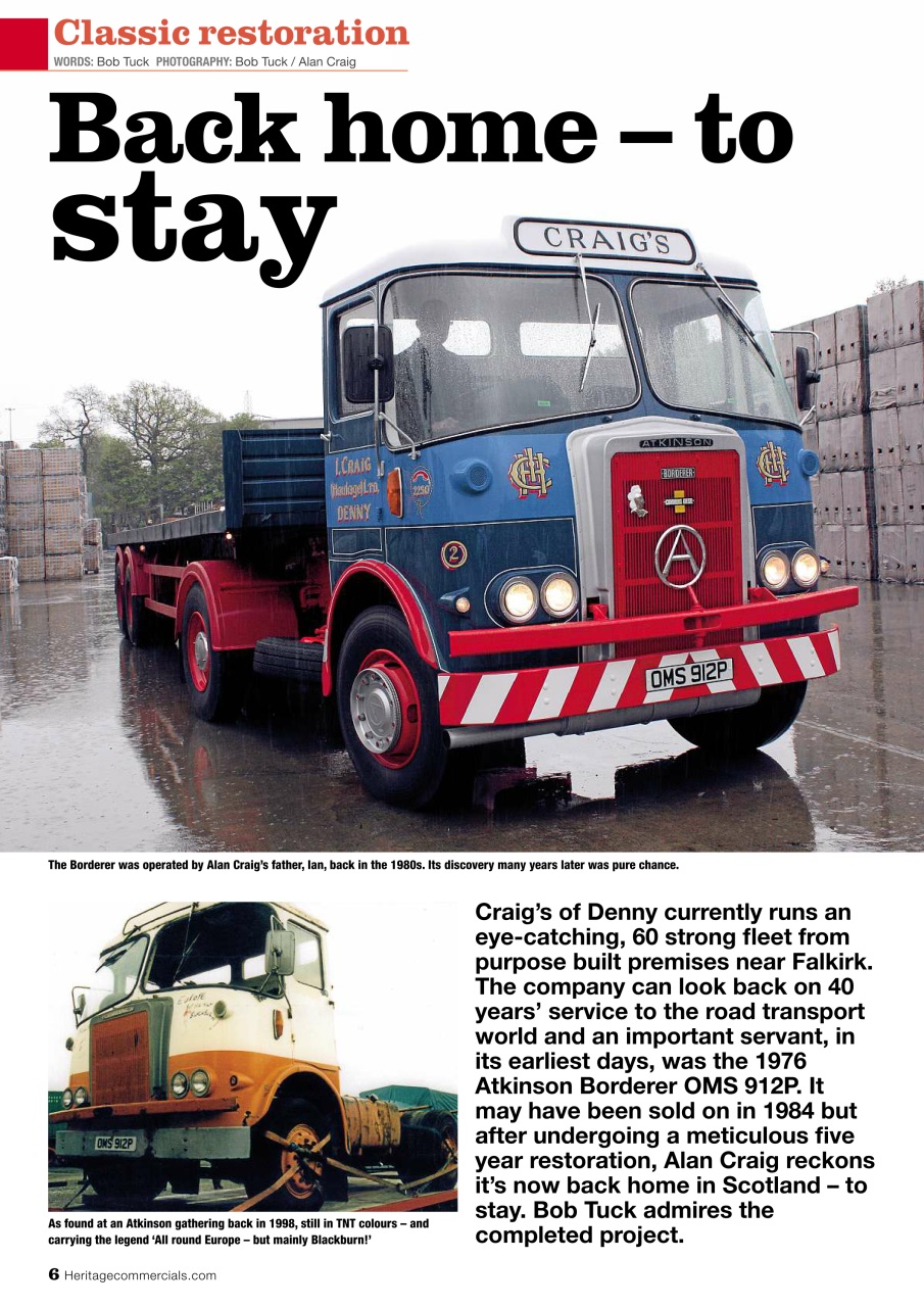 Heritage Commercials Magazine Preview Pages