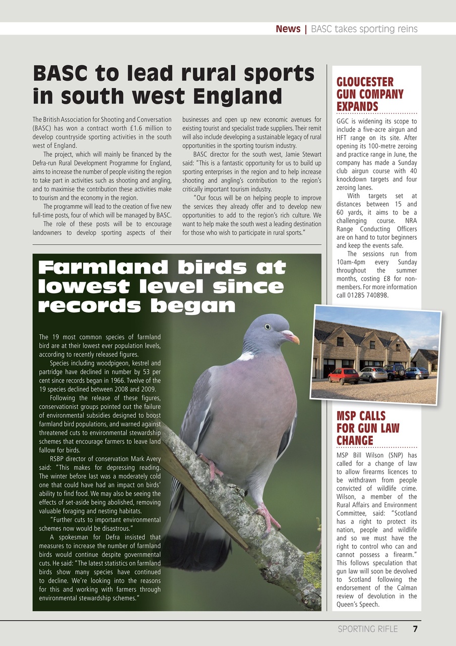 Sporting Rifle Preview Pages