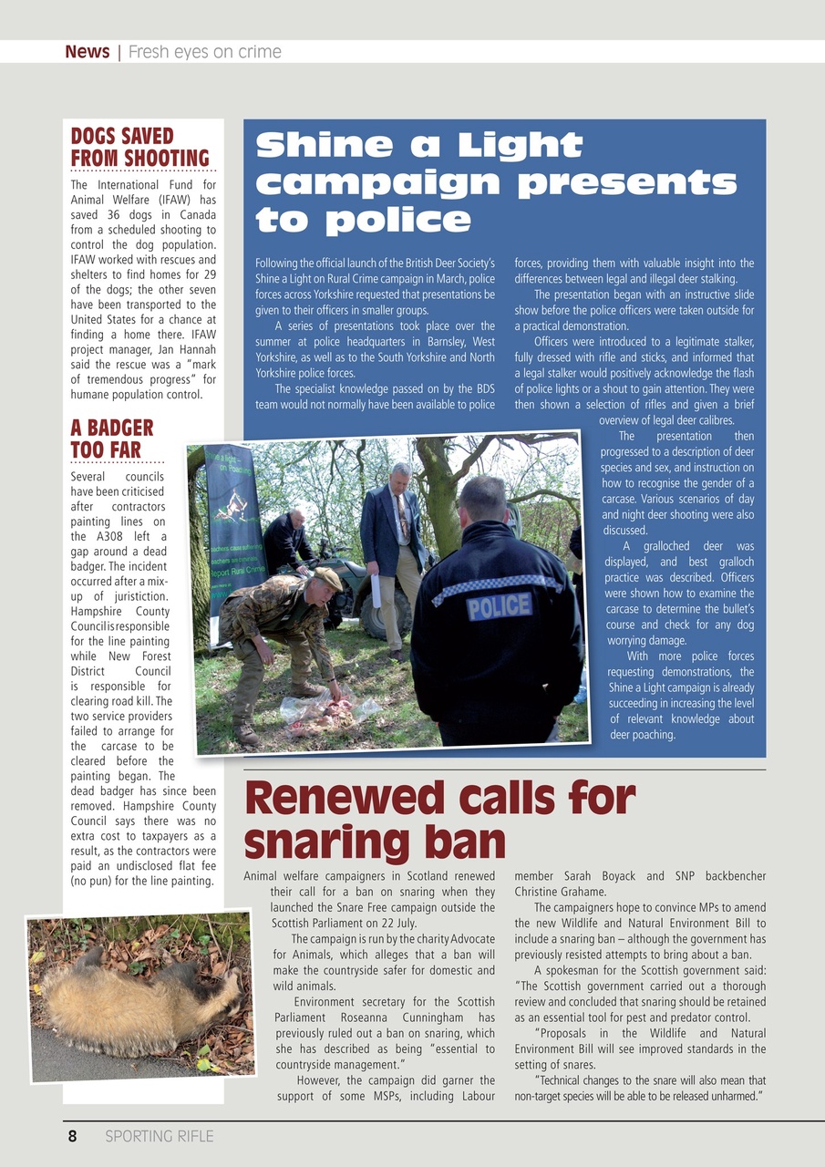 Sporting Rifle Preview Pages