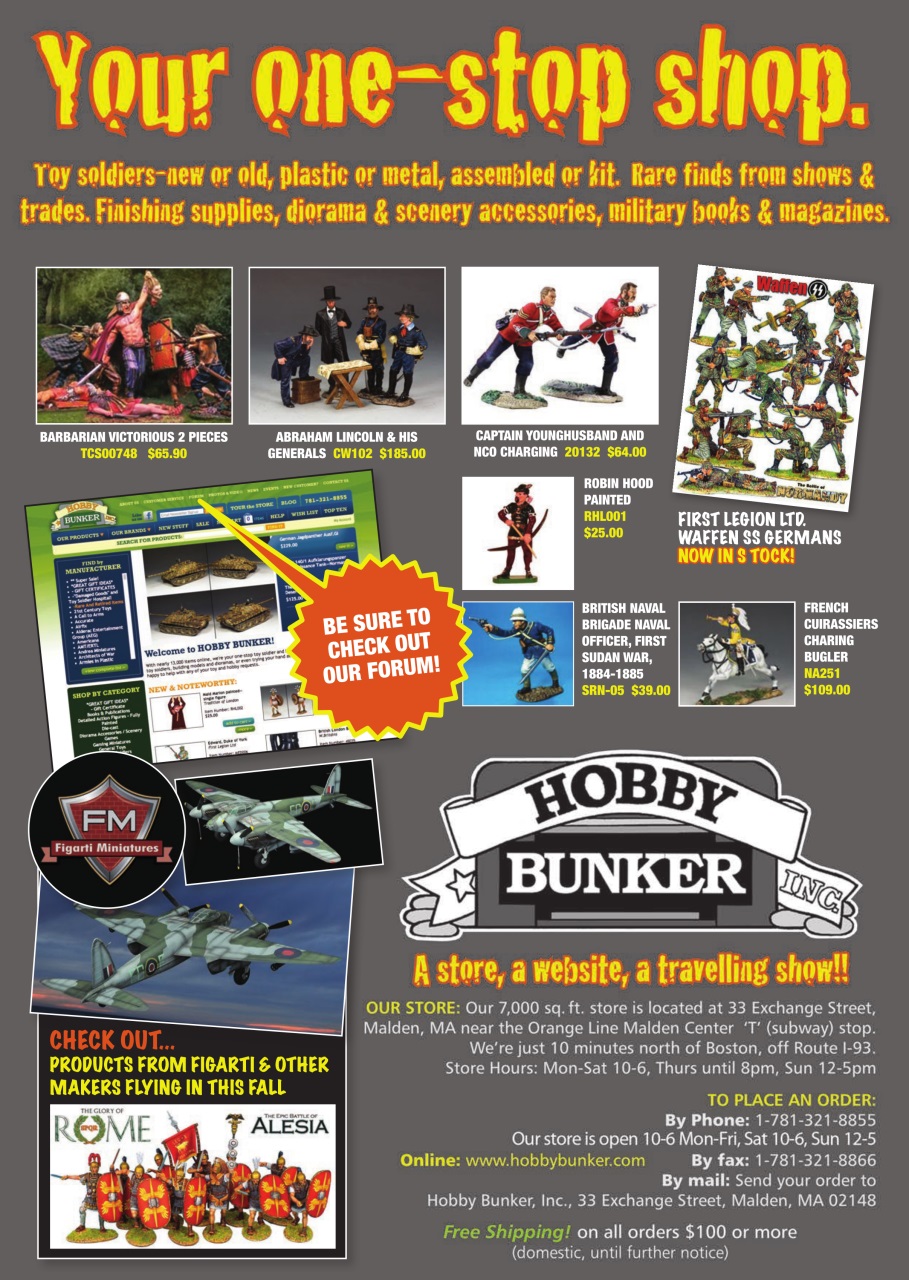 Toy Soldier & Model Figure Preview Pages