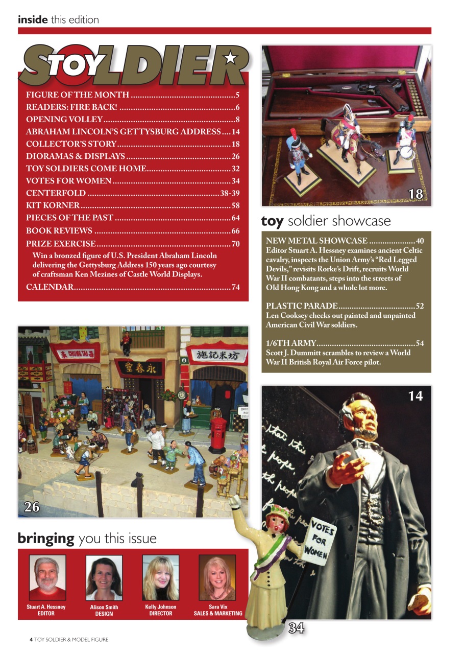 Toy Soldier & Model Figure Preview Pages