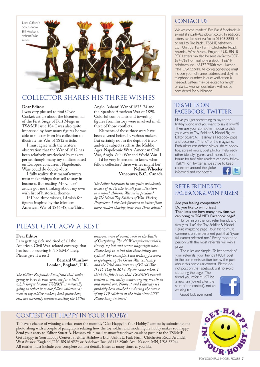Toy Soldier & Model Figure Preview Pages