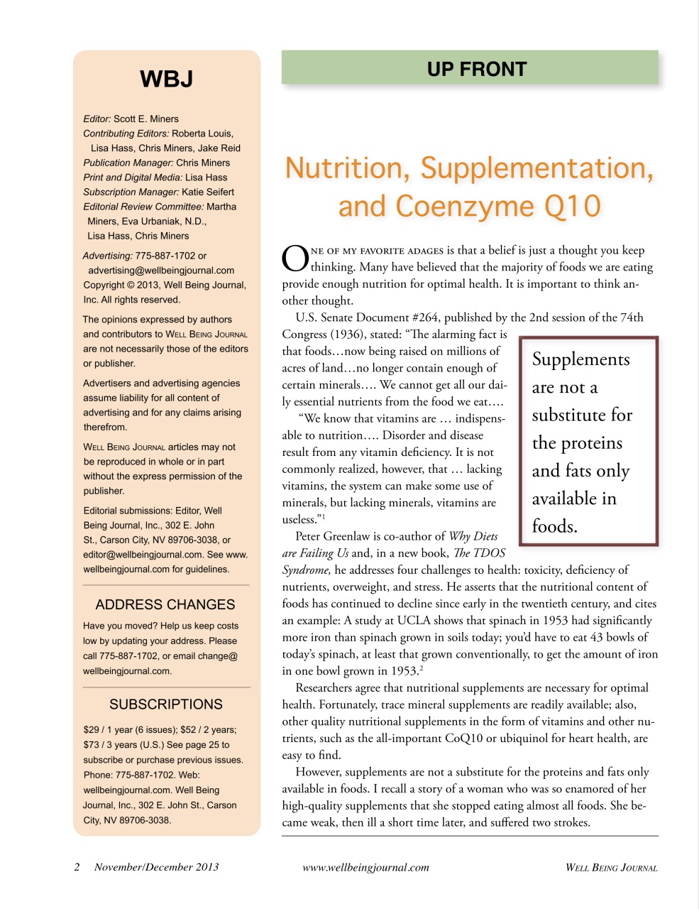 Well Being Journal Preview Pages